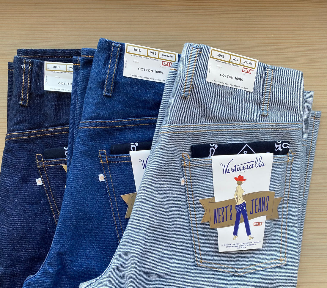 WESTOVERALLSのデニム
