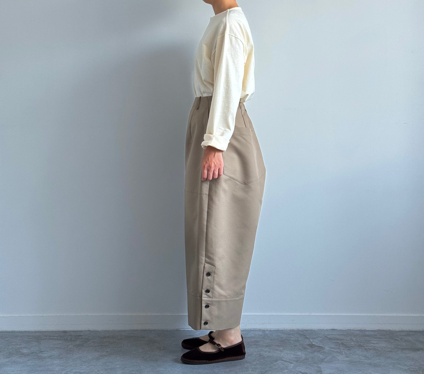 10 BUTTON TEE MORIKA カットソー 通販 取扱店