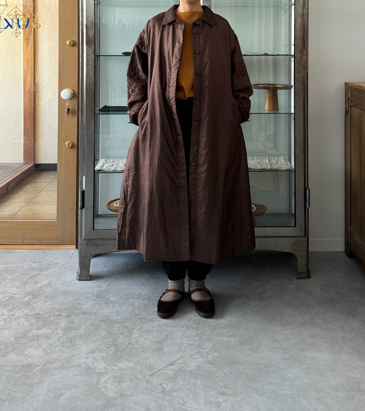 Embroidery Quilting Coat BUNON コート 通販 取扱店