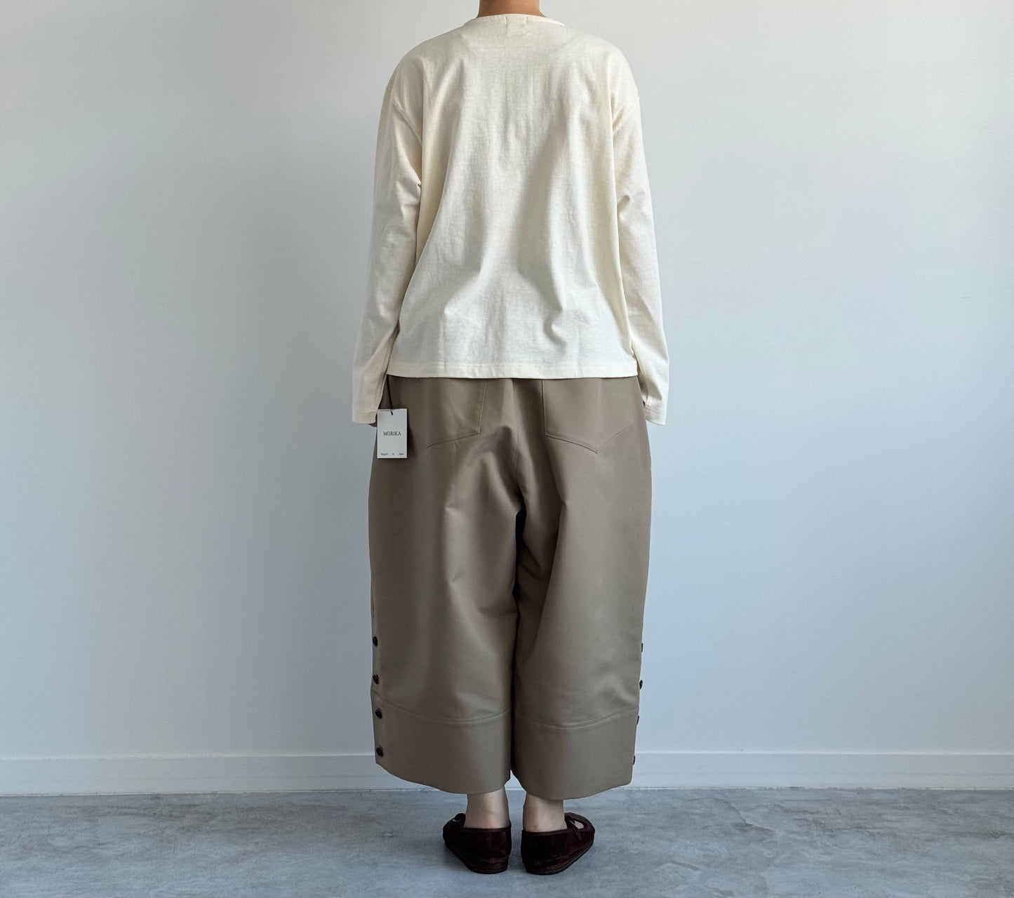 10 BUTTON TEE MORIKA カットソー 通販 取扱店