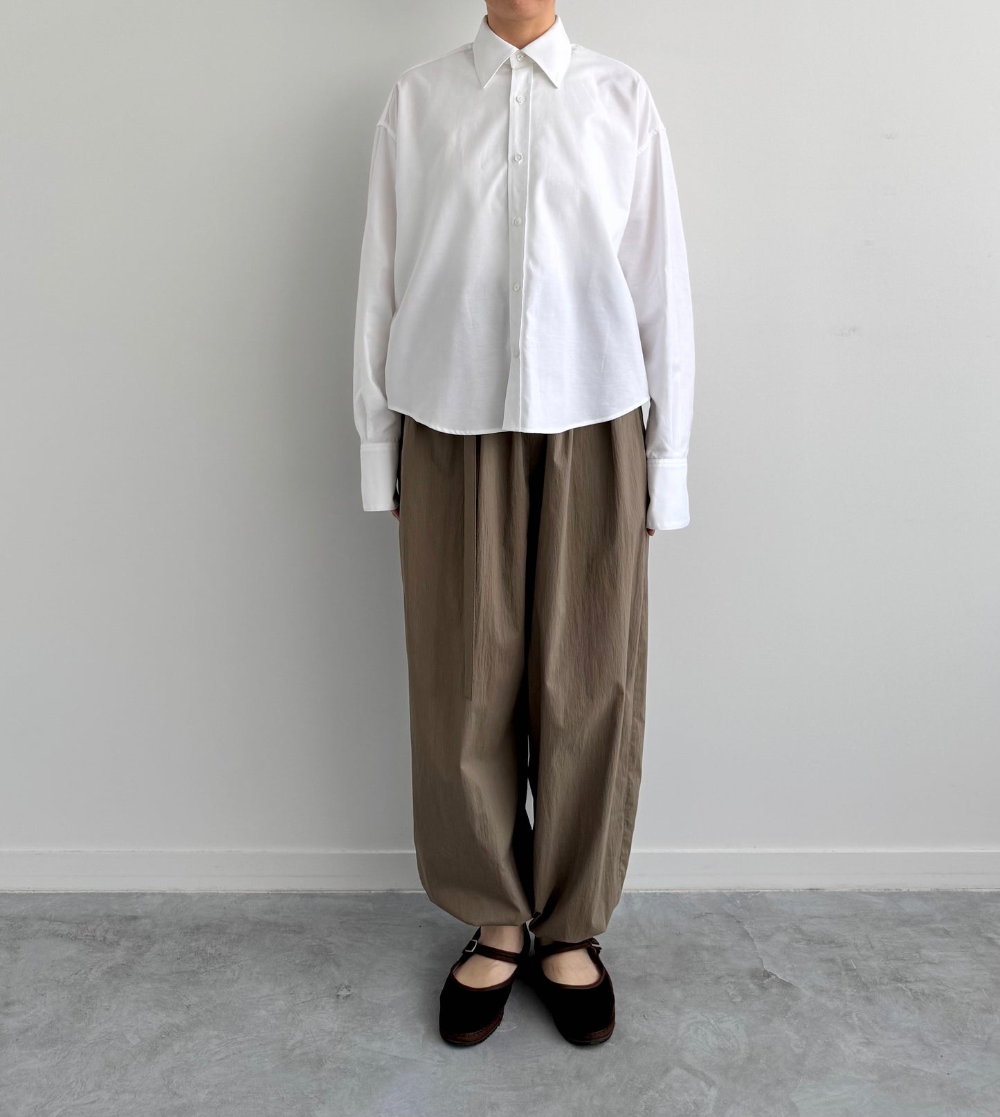 REGULAR COLLAR SHIRTS (OXFORD / THOMAS MASON) TENNE HANDCRAFTED MODERN シャツ 通販 取扱店