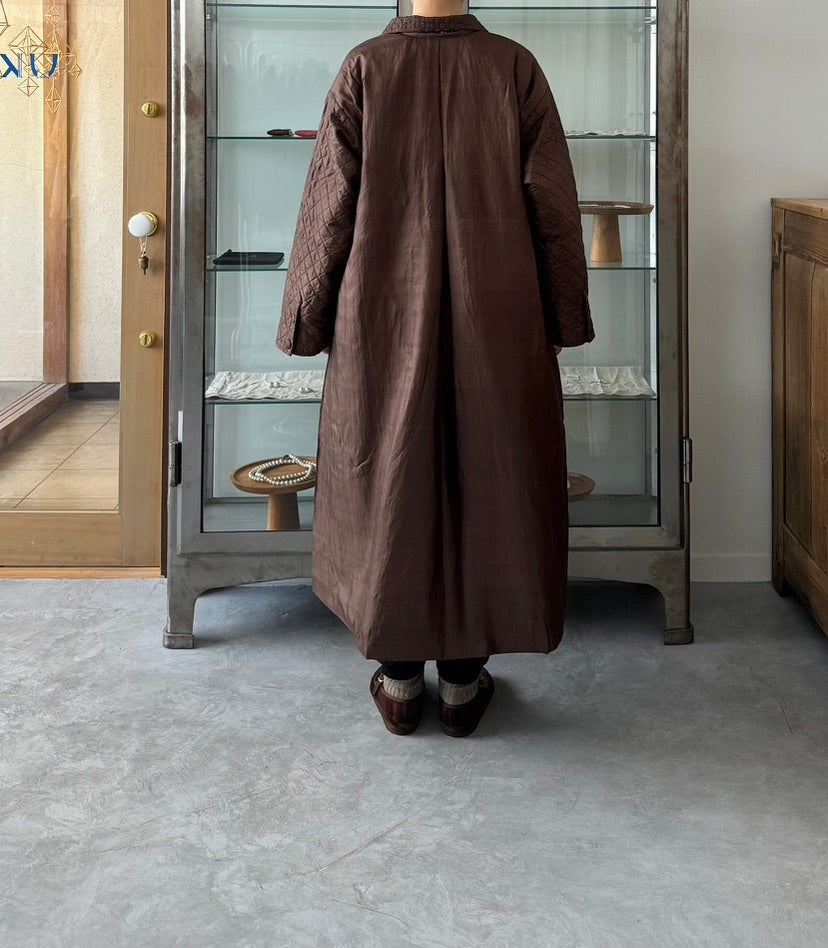 Embroidery Quilting Coat BUNON コート 通販 取扱店