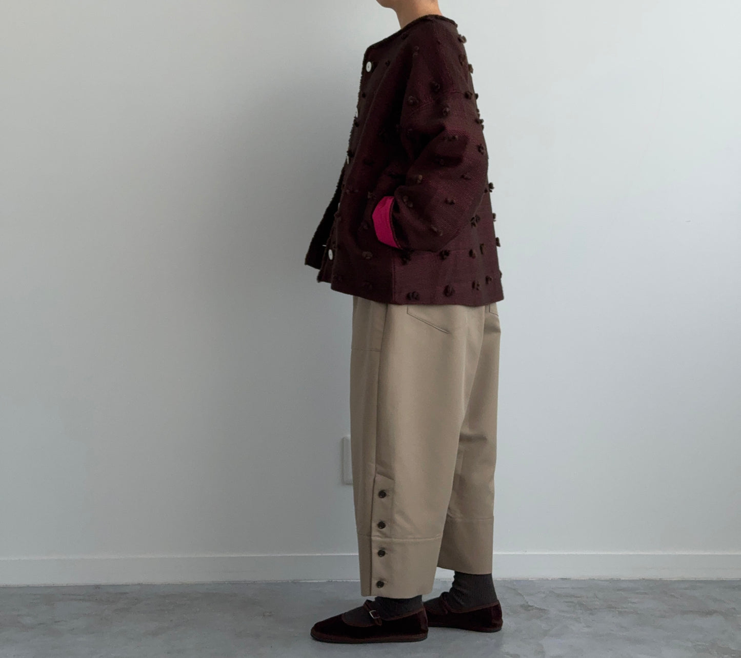 RIBBON EMBROIDERY BLOUSON BUNON ブルゾン 通販 取扱店