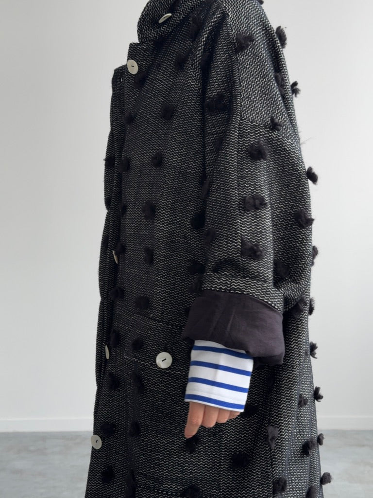RIBBON EMBROIDERY COAT BUNON コート 通販 取扱店