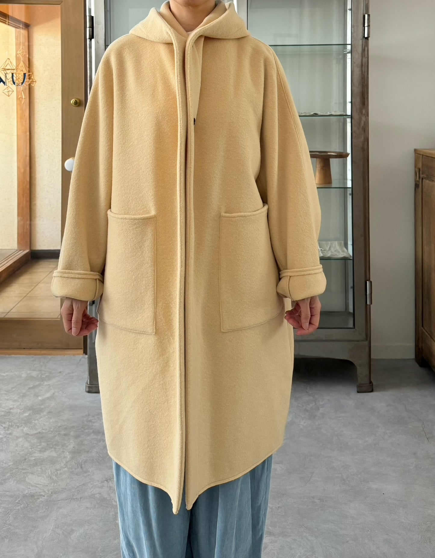 SUPER 140s LONG HOOD COAT TENNE HANDCRAFTED MODERN コート 通販 取扱店