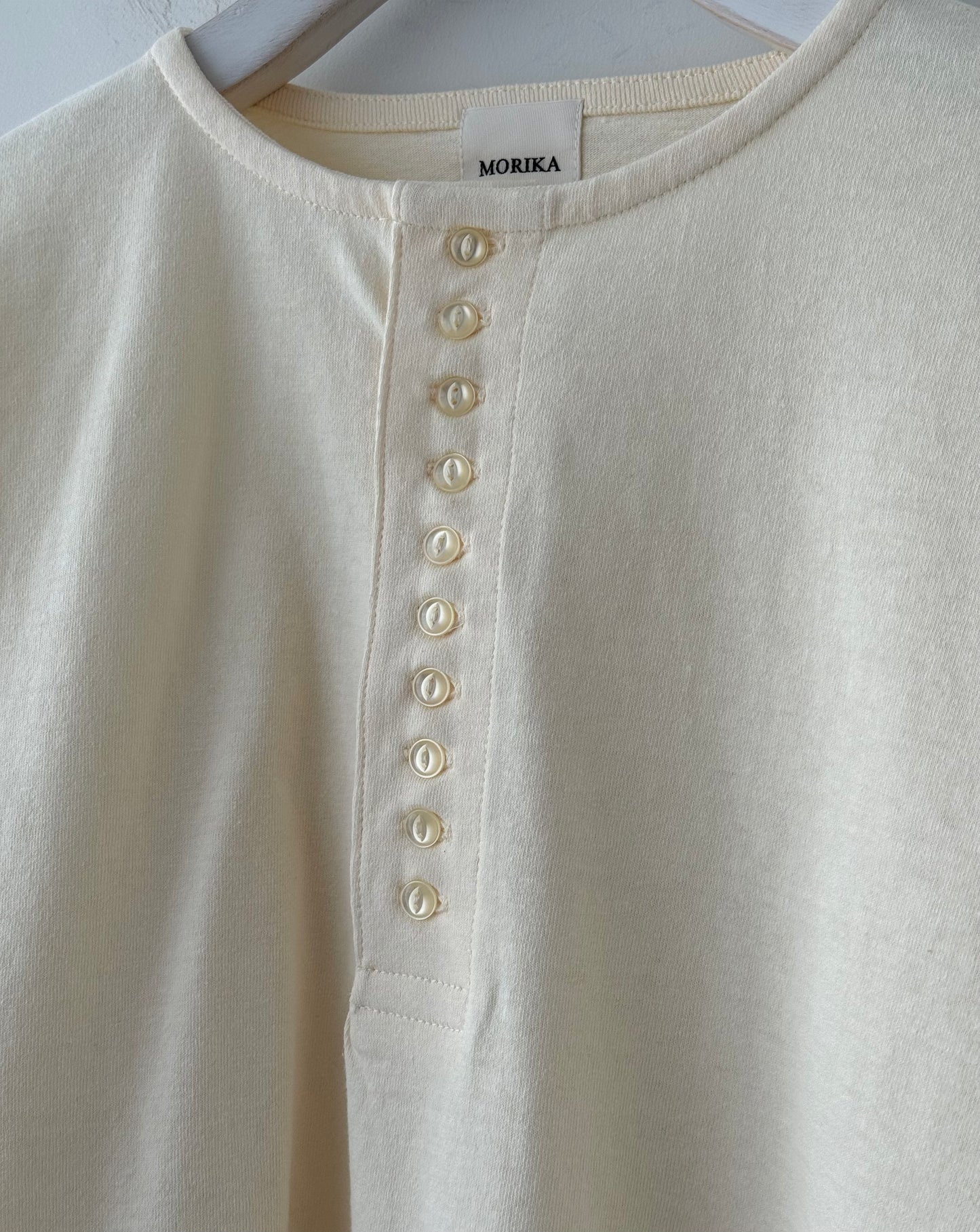 10 BUTTON TEE MORIKA カットソー 通販 取扱店