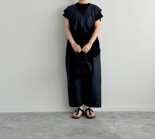 EVERYDAY PULLOVER Shida カットソー 通販 取扱店 black 着画