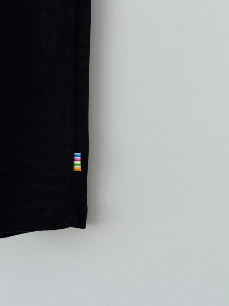 BLOUSE (150 / BLACK) JOHA ヨハ キッズサイズ ウール シルク インナー 長袖 通販 取扱店