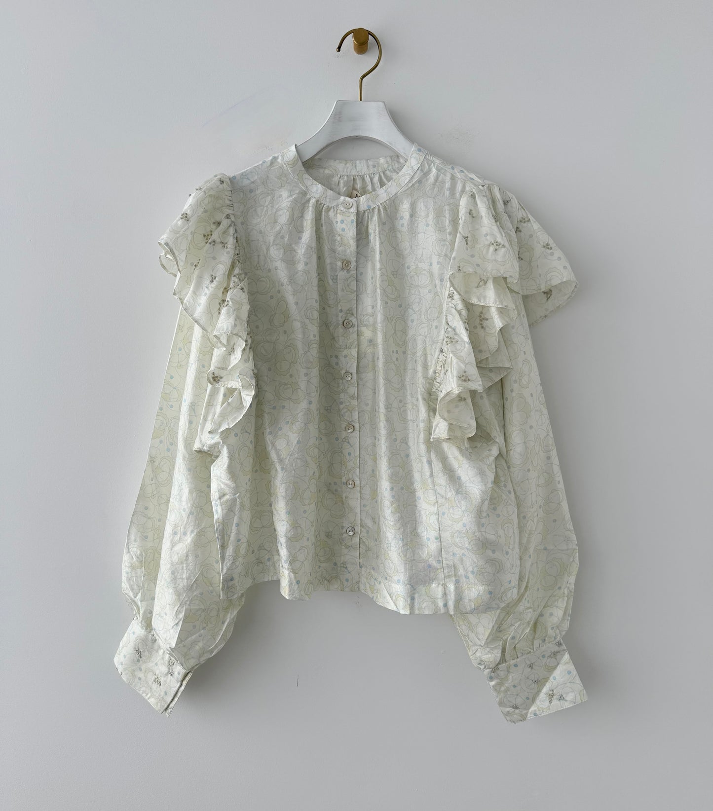 Ruffle Short Blouse BUNON ブノン ブラウス 通販 取扱店
