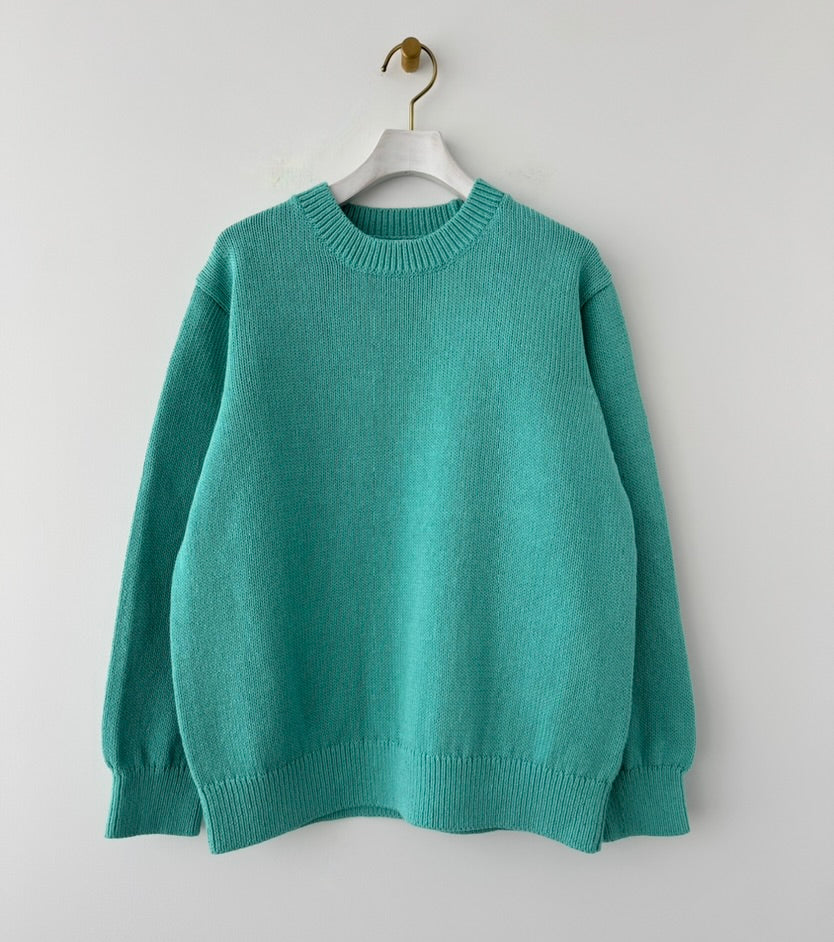 WASHI COTTON KNIT P/O Yonetomi 米富繊維 ニット 通販 取扱店