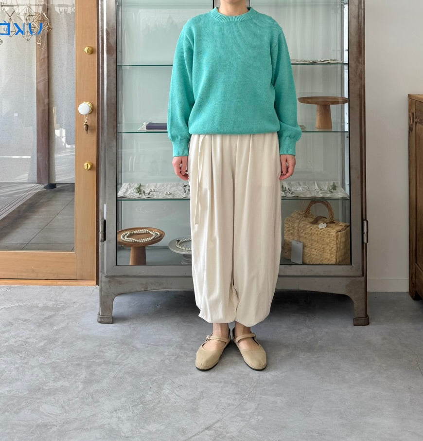 WASHI COTTON KNIT P/O Yonetomi 米富繊維 ニット 通販 取扱店