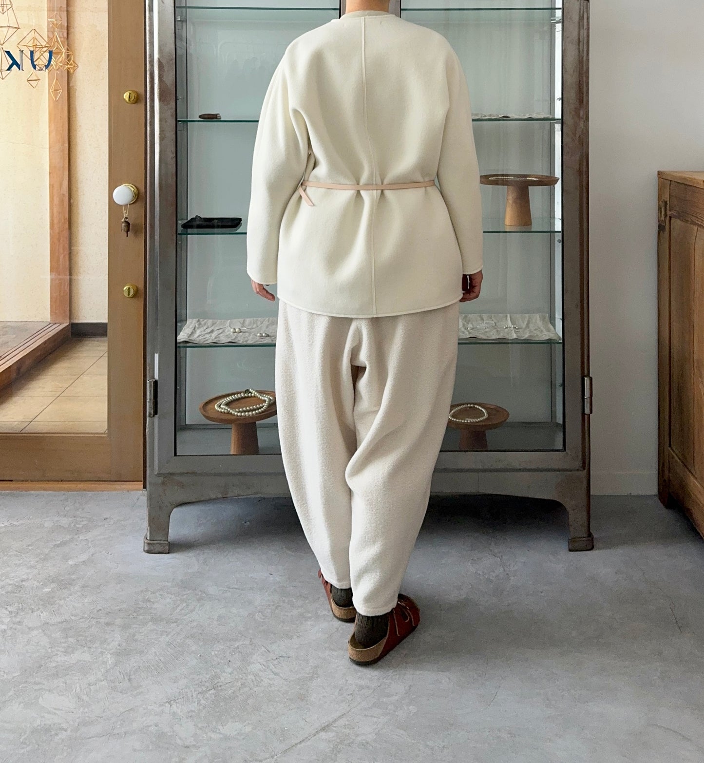 WAIST RIB KNIT 3 TUCK TAPERED PANTS TENNE HANDCRAFTED MODERN パンツ 通販 取扱店