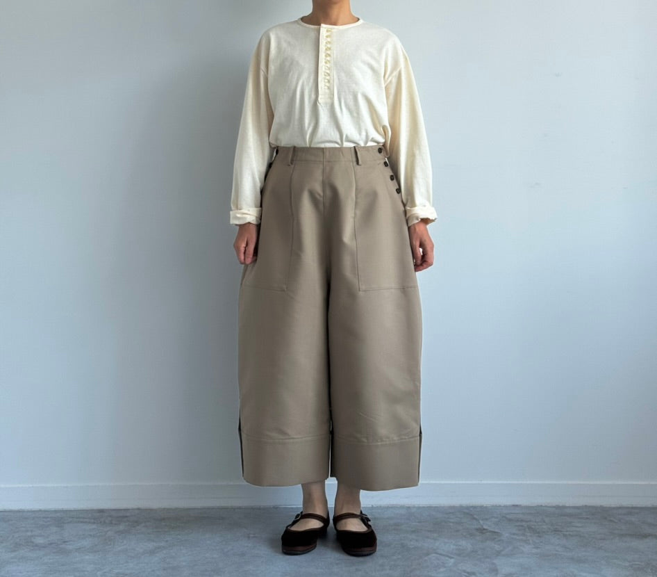 10 BUTTON TEE MORIKA カットソー 通販 取扱店