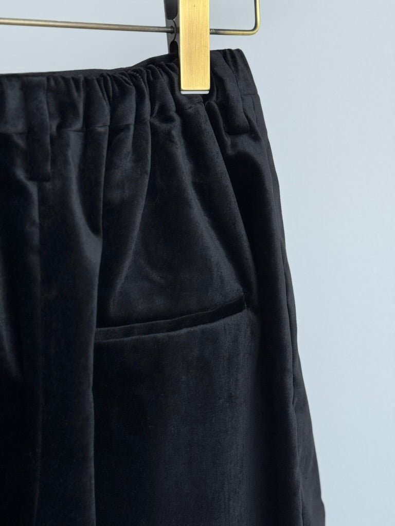 3 TUCK TAPERED PANTS (PRESS VELVET) TENNE HANDCRAFTED MODERN 通販 取扱店