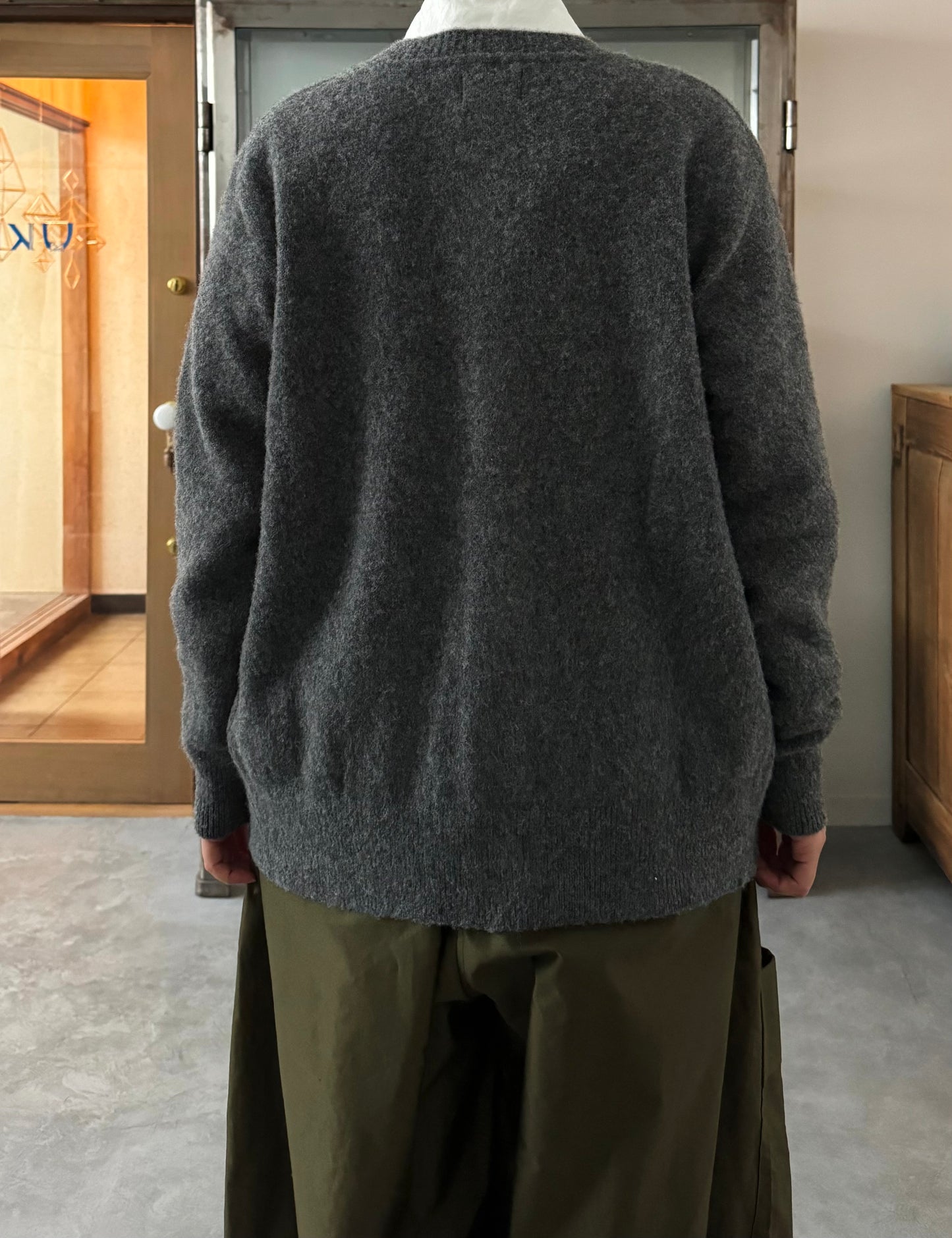 CIRCLE KNIT C/D Yonetomi 米富繊維 カーディガン 通販 取扱店