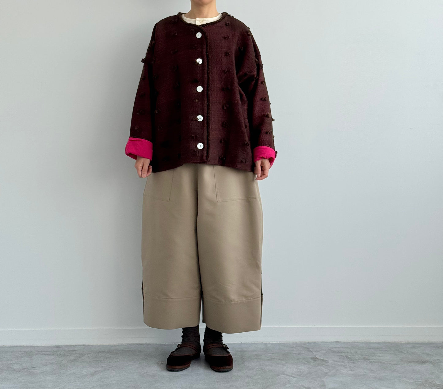 RIBBON EMBROIDERY BLOUSON BUNON ブルゾン 通販 取扱店