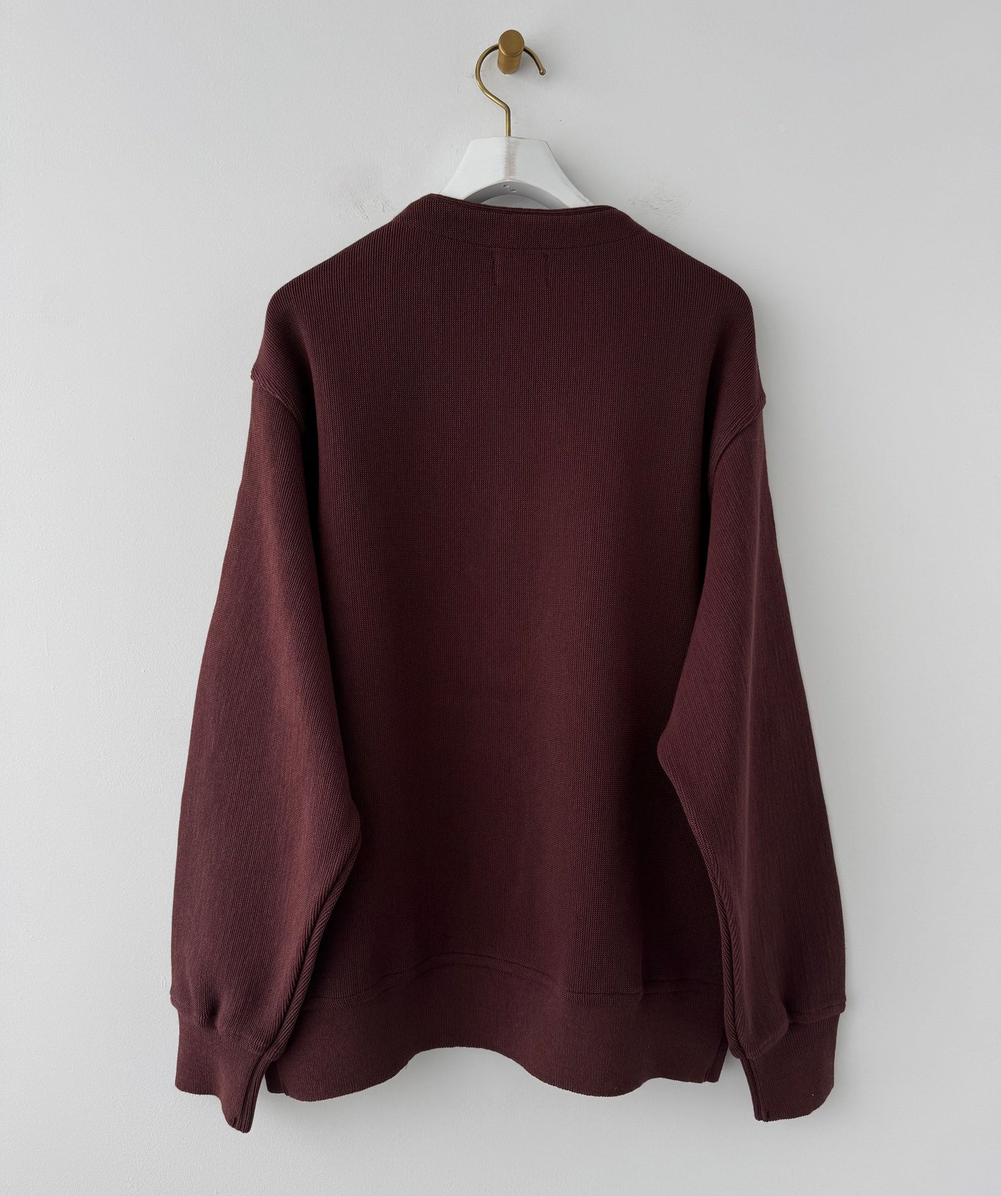 GIMA COTTON KNIT V NECK C/D Yonetomi 米富繊維 ニット カーディガン 通販 取扱店