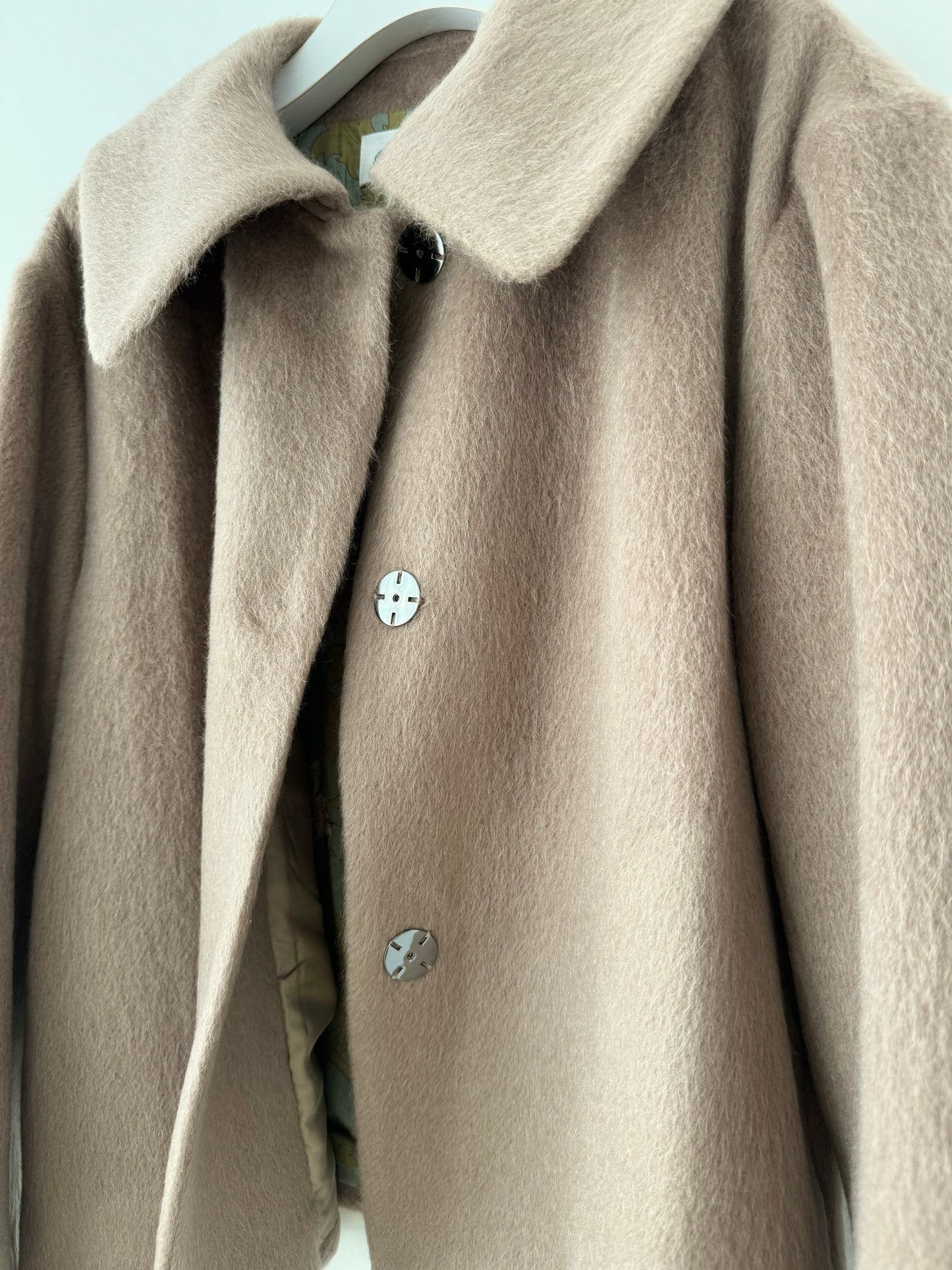 ワイドカラーショートコート Porter des boutons ポルテデブトン 通販 取扱店