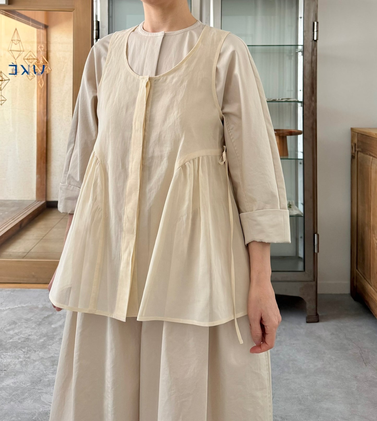 ORGANZA VEST TENNE HANDCRAFTED MODERN オーガンザ ベスト 通販 取扱店