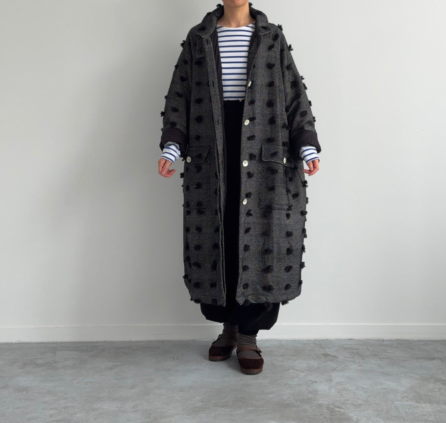 RIBBON EMBROIDERY COAT BUNON コート 通販 取扱店