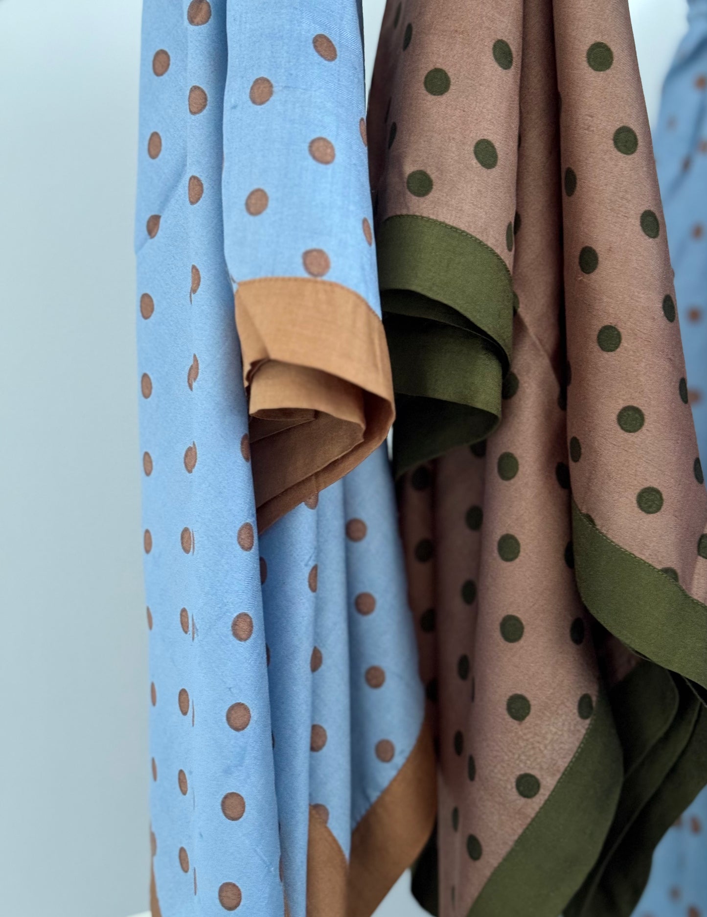 Khadi Scarf (Polka dots) BUNON ブノン スカーフ 通販 取扱店