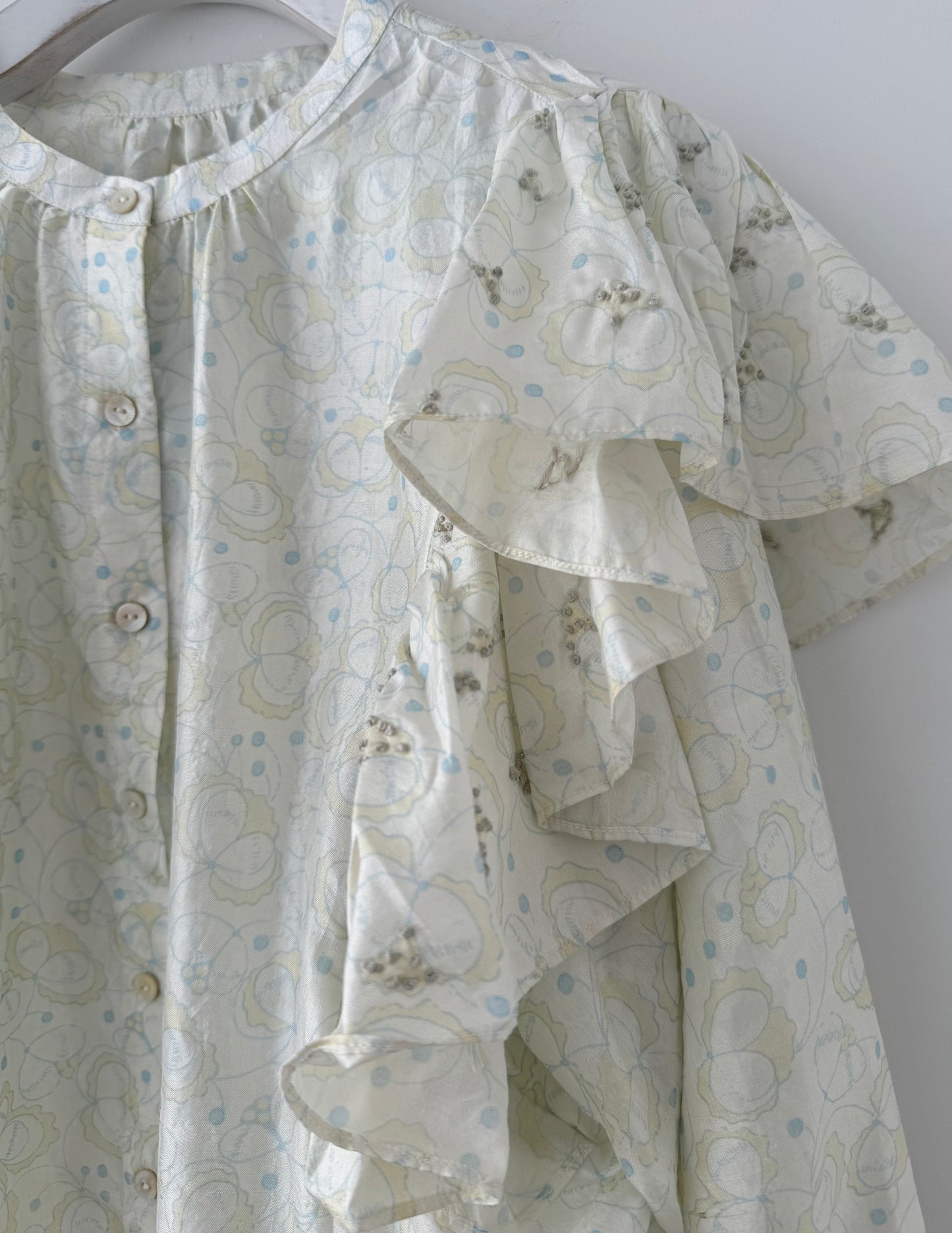 Ruffle Short Blouse BUNON ブノン ブラウス 通販 取扱店