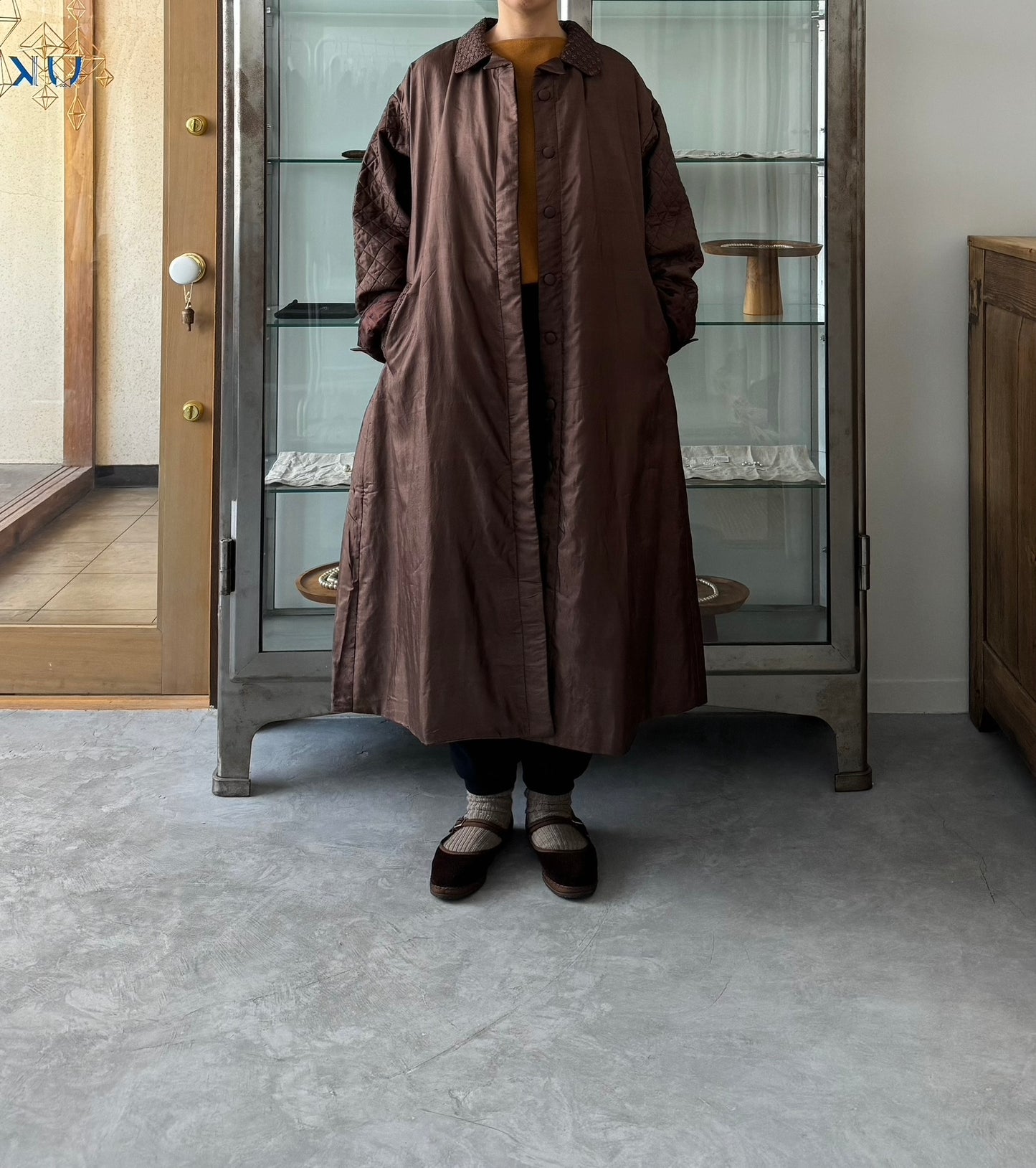 Embroidery Quilting Coat BUNON コート 通販 取扱店
