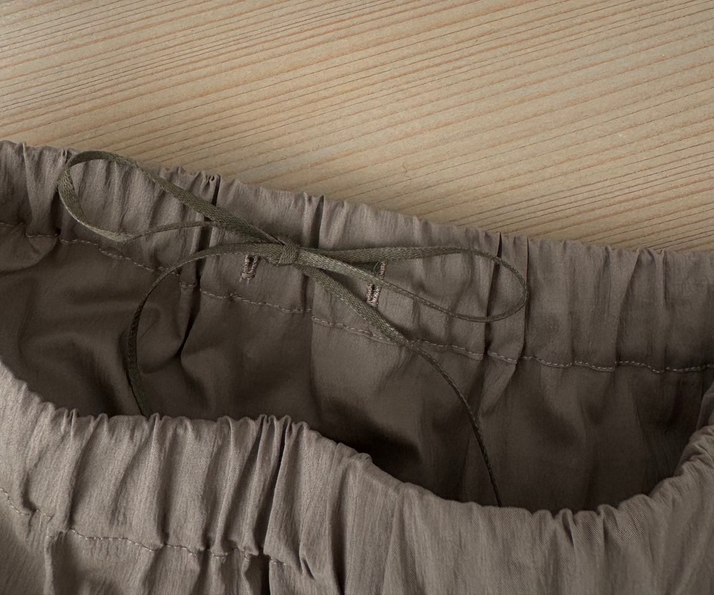 ROUND GATHER WIDE PANTS TENNE HANDCRAFTED MODERN 通販 取扱店