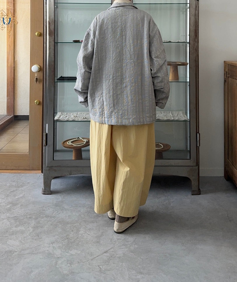 Kantha Over Jacket(LIGHT GRAY) BUNON ジャケット 通販 取扱店