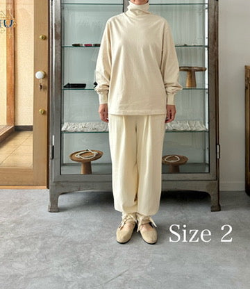 NEW BASIC GARMENT DYE T-SHIRT〈TURTLE NECK 〉Yonetomi 米富繊維 タートルネック 通販 取扱店