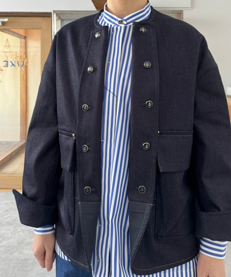 デニムのオフィサーJK CHEVAL plus 通販 取扱店