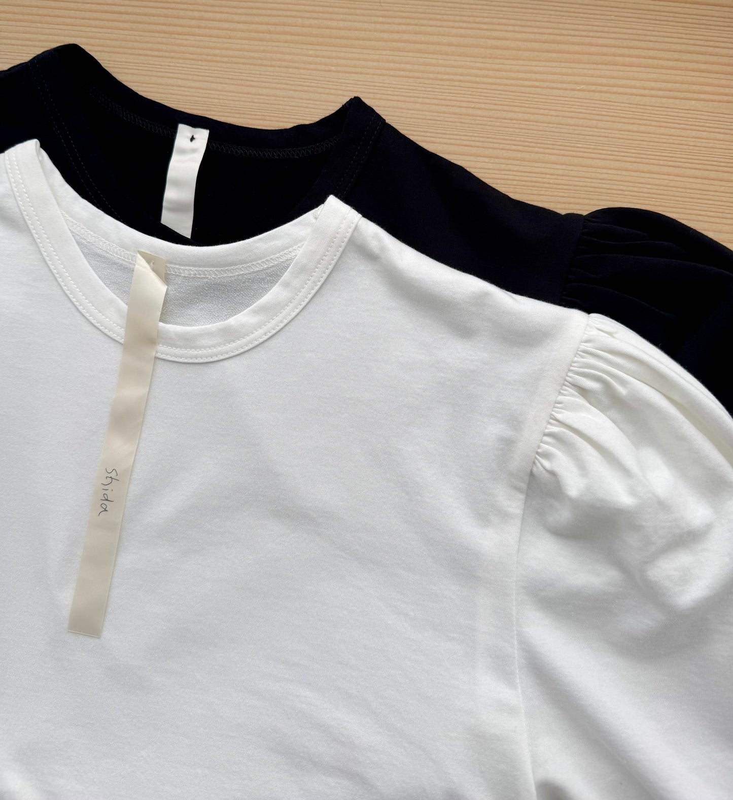 PUFF SLEEVE T-SHIRT パフスリーブ Tシャツ Shida 通販 取扱店