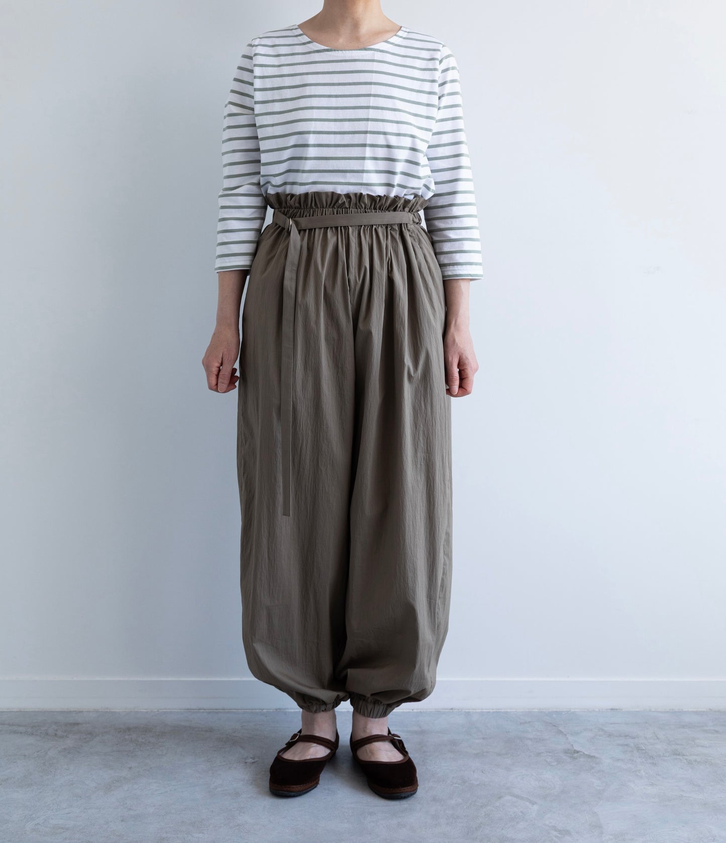 MANCHE 3/4 (BLANC / SHADOW FEMME) Armor lux ボーダー 通販 取扱店