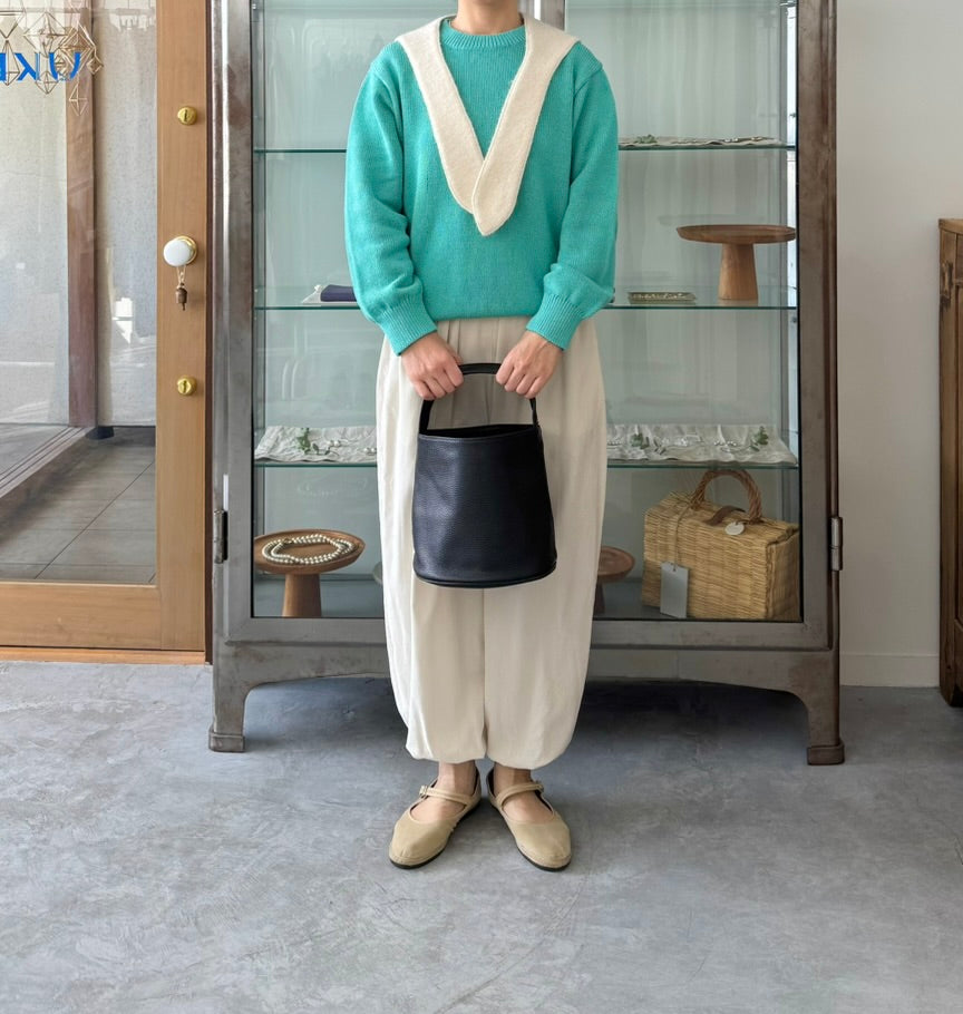 WASHI COTTON KNIT P/O Yonetomi 米富繊維 ニット 通販 取扱店