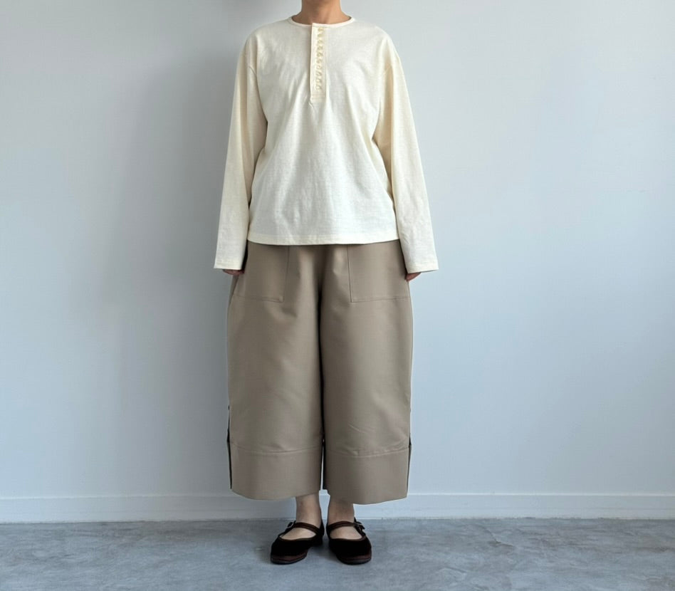 10 BUTTON TEE MORIKA カットソー 通販 取扱店