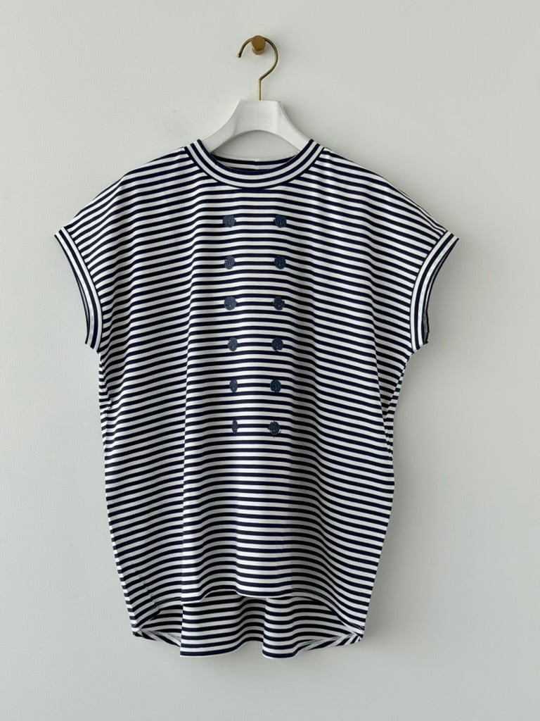 アンカーボタンTEE CHEVAL plus Tシャツ 通販 取扱店
