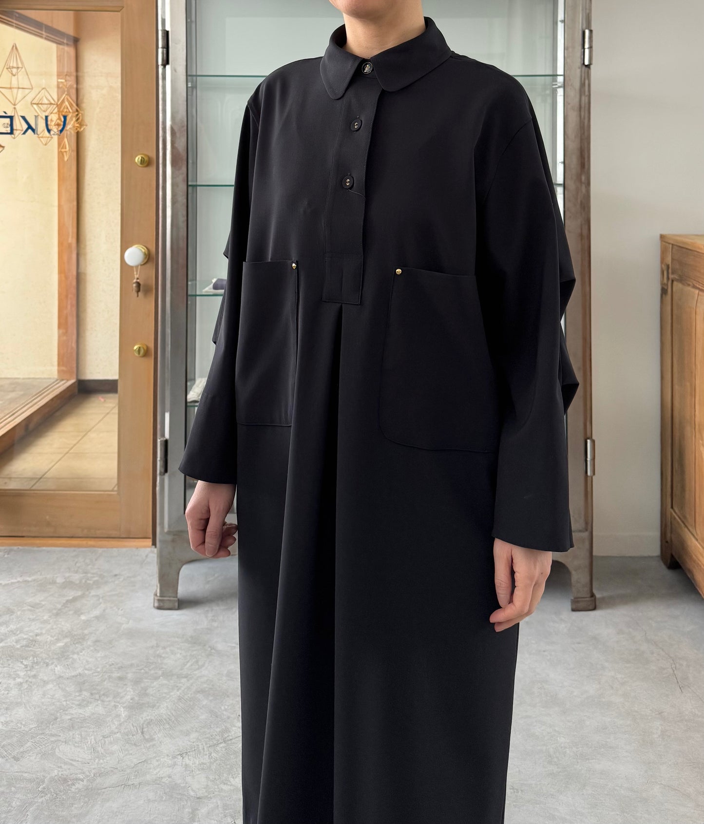 フレンチワークのワンピース (NAVY) CHEVAL plus 通販 取扱店