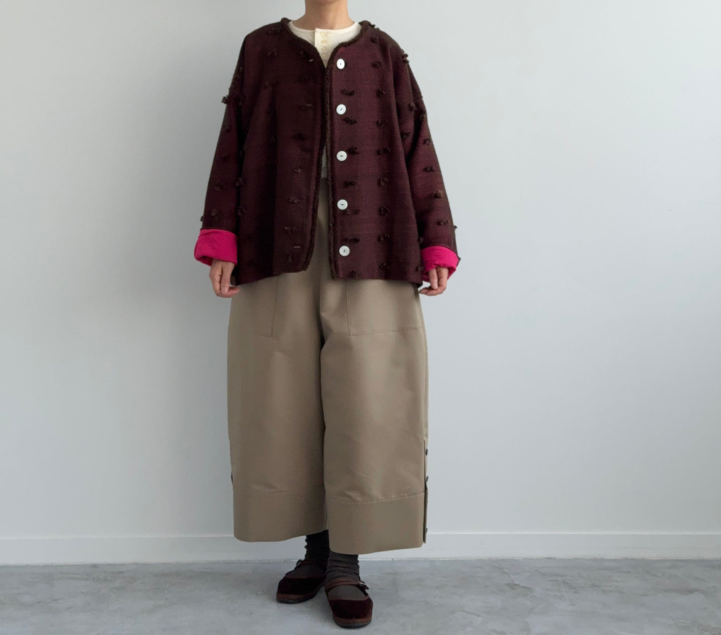 RIBBON EMBROIDERY BLOUSON BUNON ブルゾン 通販 取扱店