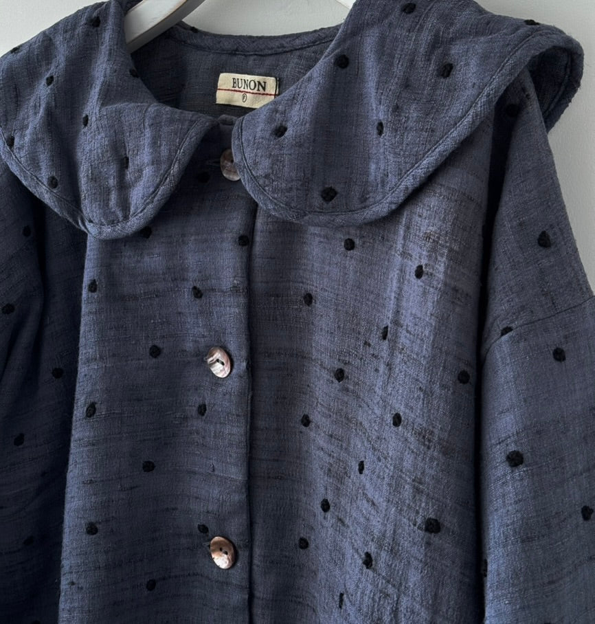 ROUND COLLAR BLOUSON