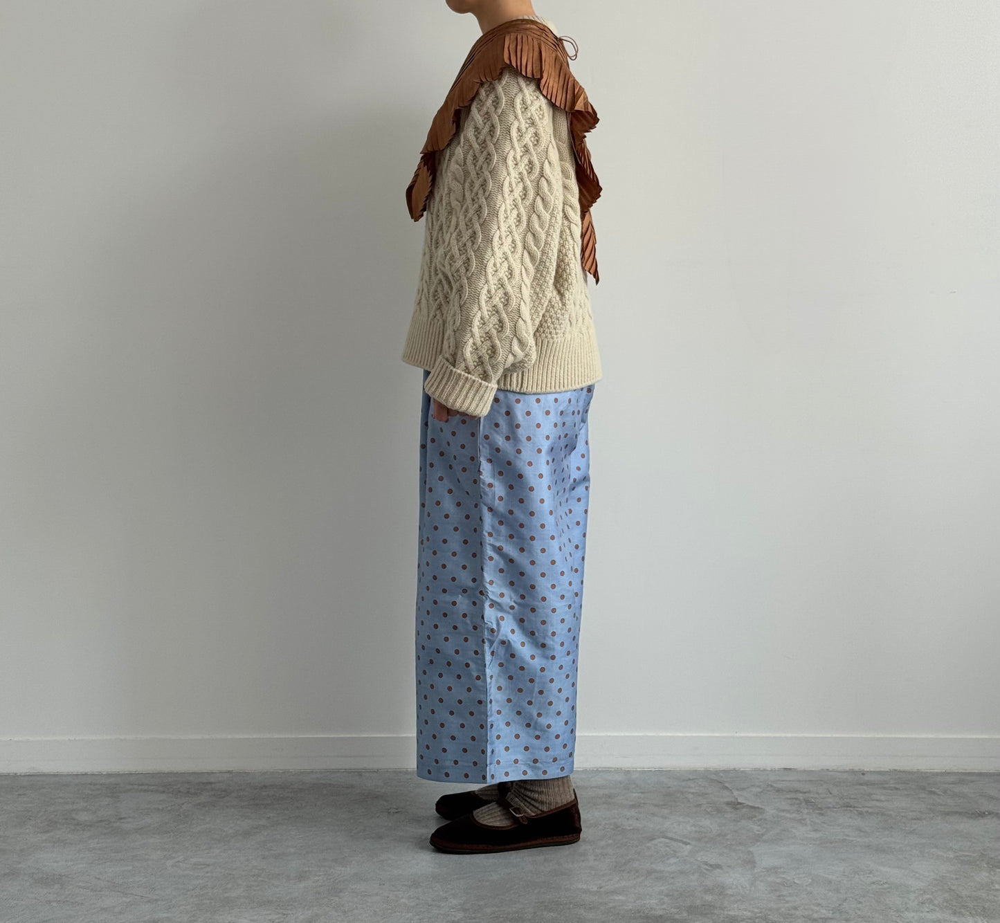 TUCK PANTS ( POLKA DOTS) BUNON ドット柄パンツ 通販 取扱店