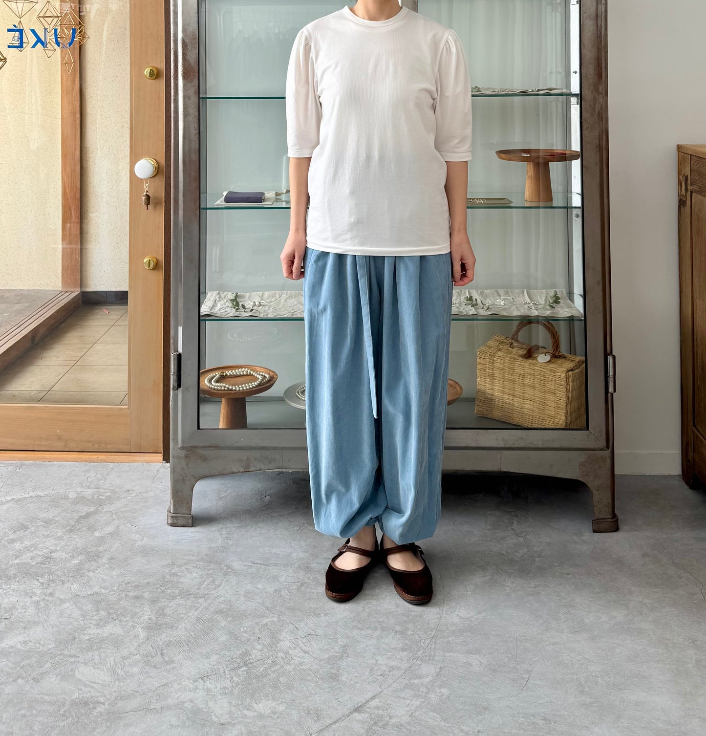 PUFF SLEEVE T-SHIRT パフスリーブ Tシャツ Shida 通販 取扱店