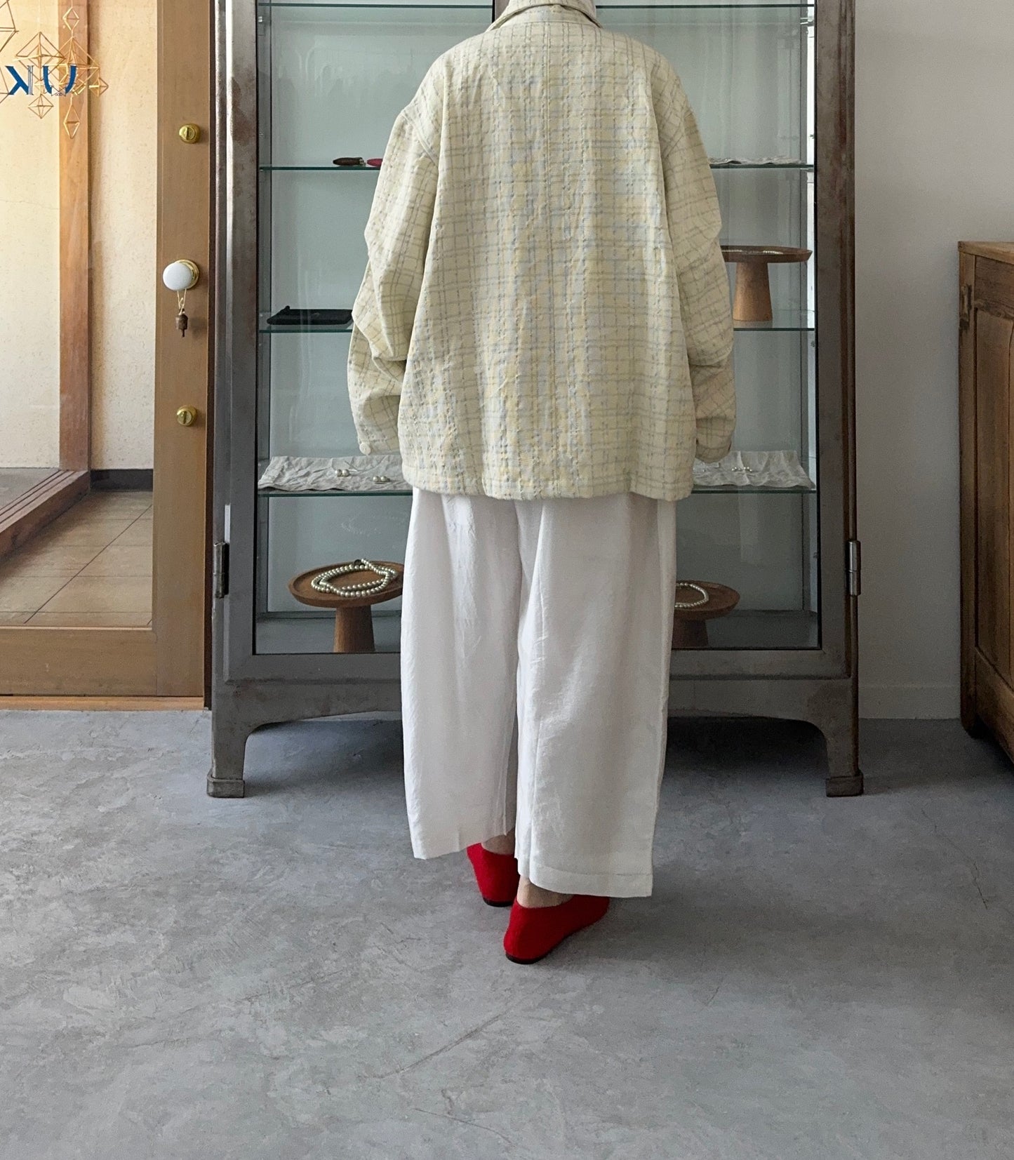 Kantha Over Jacket(ECRU) BUNON ジャケット 通販 取扱店