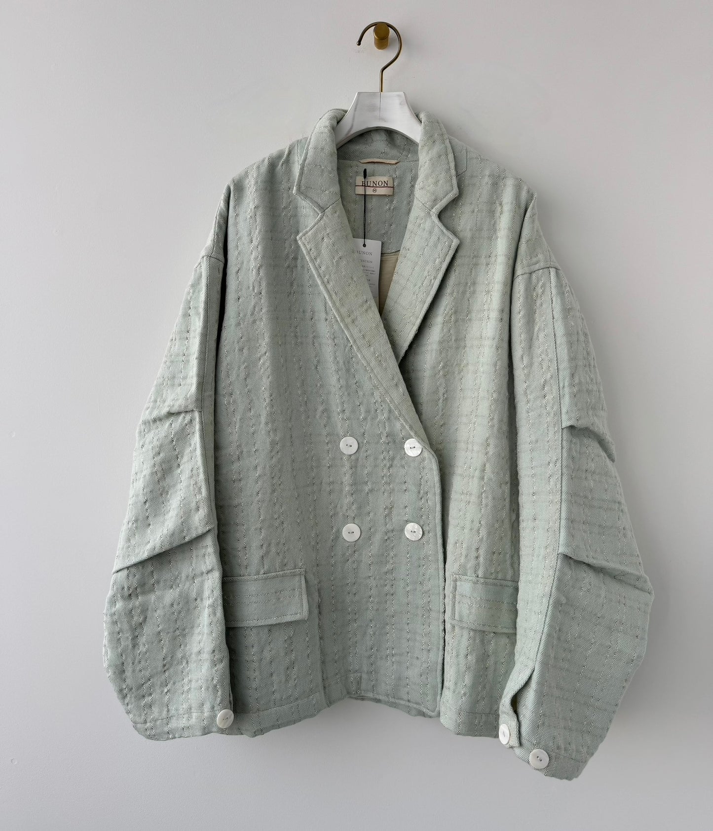Kantha Over Jacket(LIGHT BLUE) BUNON ジャケット 通販 取扱店