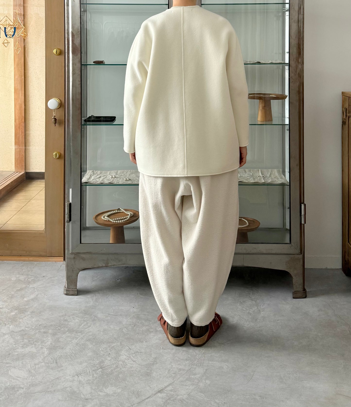 SUPER 140s WOOL NO COLLAR JACKET TENNE HANDCRAFTED MODERN ジャケット 通販 取扱店