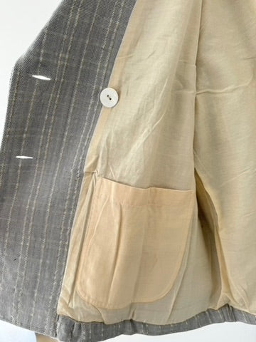 Kantha Over Jacket(LIGHT GRAY) BUNON ジャケット 通販 取扱店