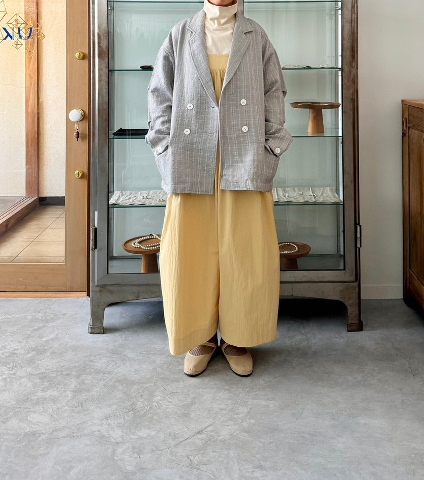 Kantha Over Jacket(LIGHT GRAY) BUNON ジャケット 通販 取扱店