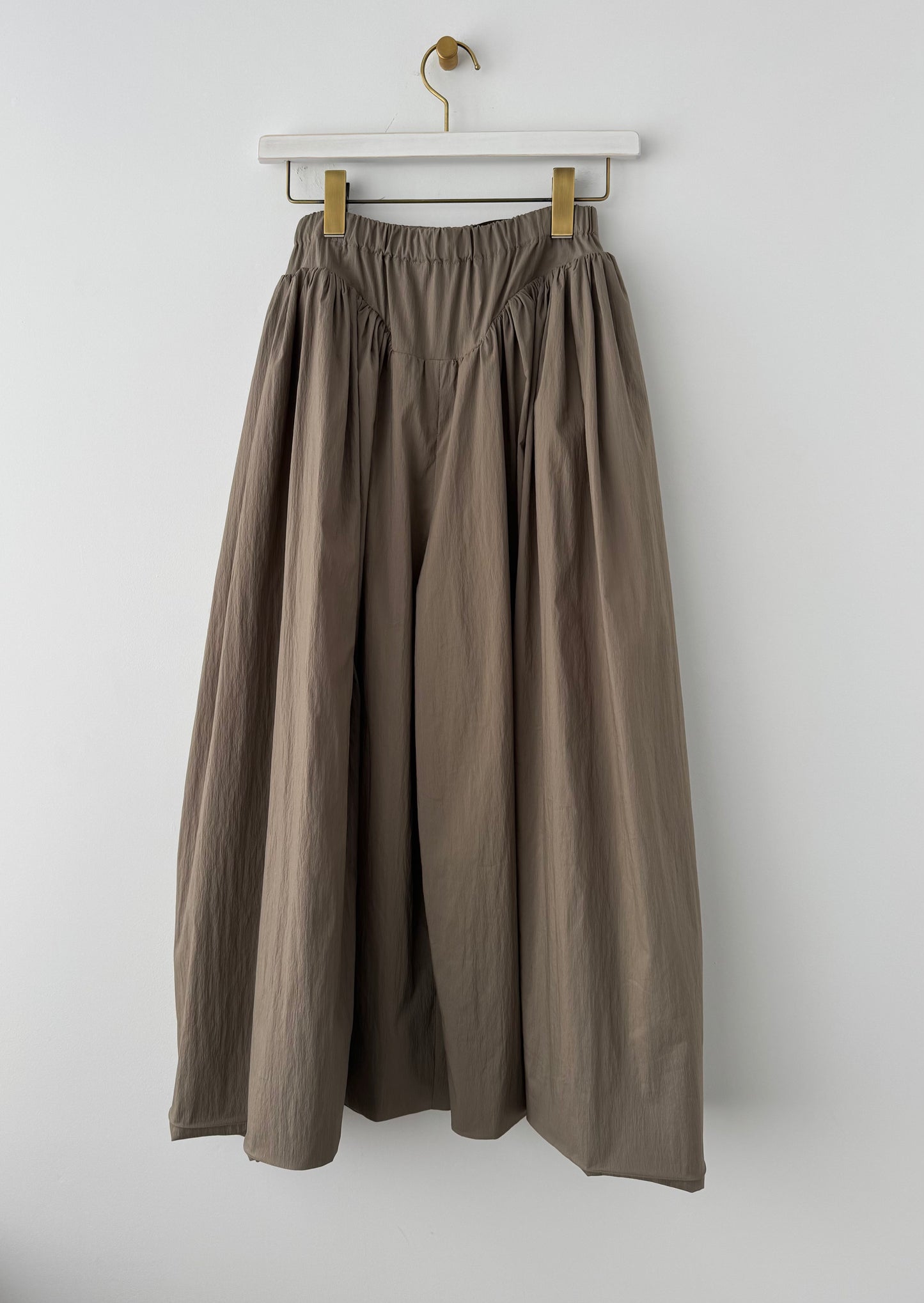 ROUND GATHER WIDE PANTS TENNE HANDCRAFTED MODERN 通販 取扱店