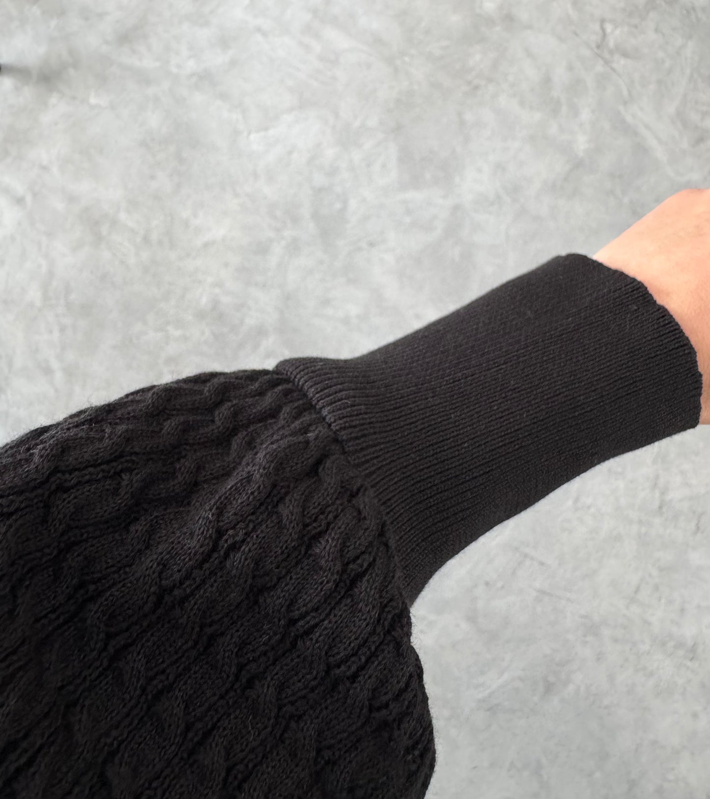 ミニケーブルカーディガン Porter des boutons ポルテデブトン 通販 取扱店