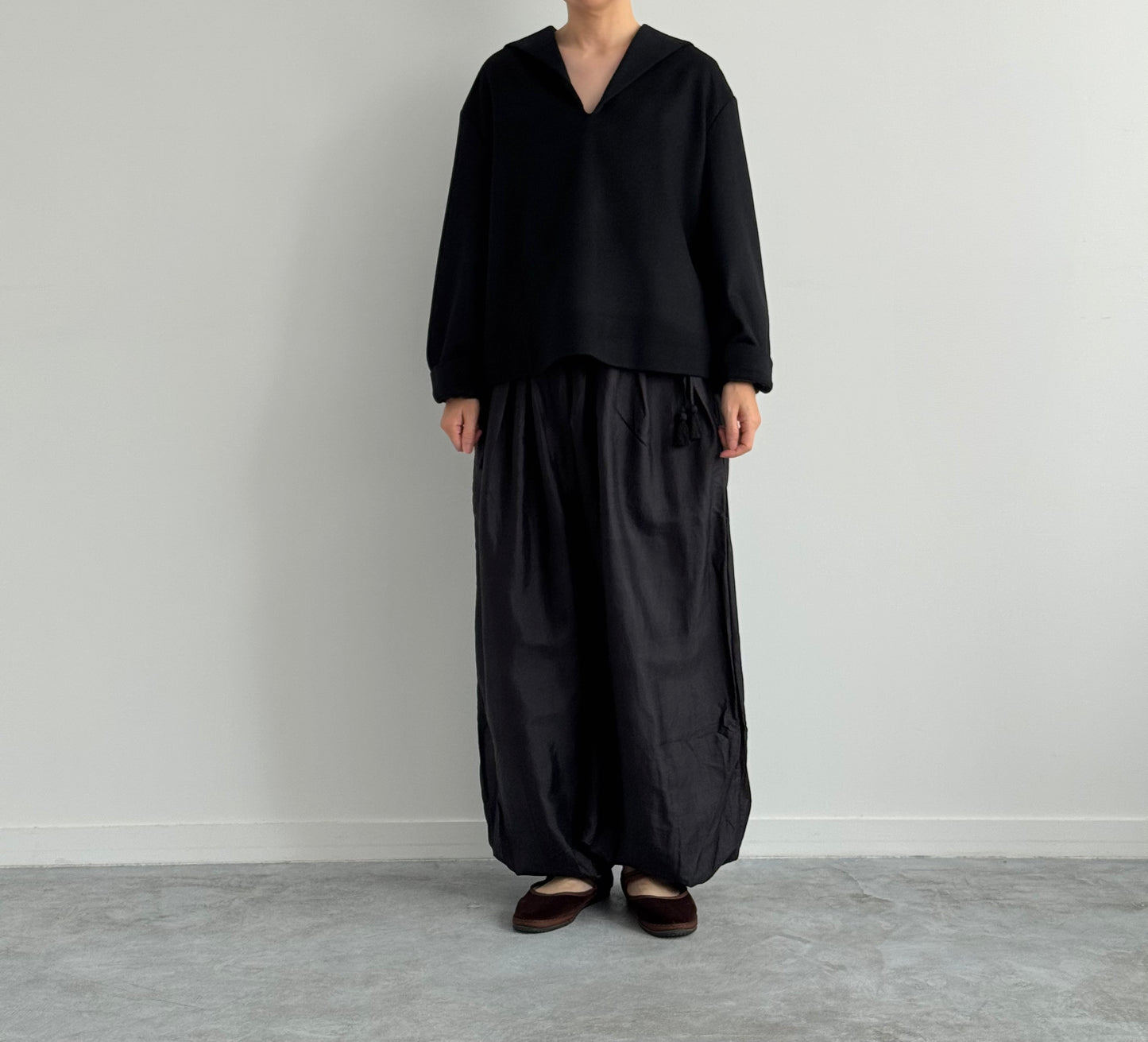 TUCK GATHER BALLON PANTS BUNON バルーンパンツ 通販 取扱店