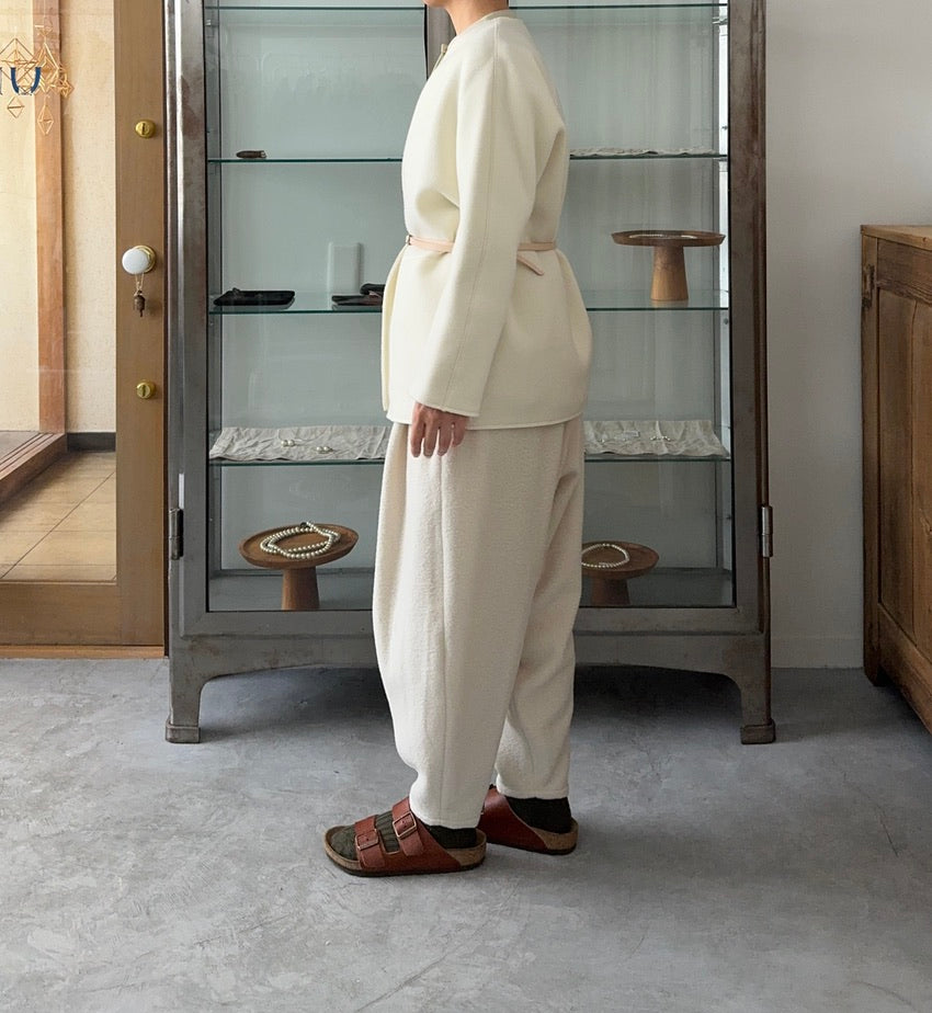 SUPER 140s WOOL NO COLLAR JACKET TENNE HANDCRAFTED MODERN ジャケット 通販 取扱店